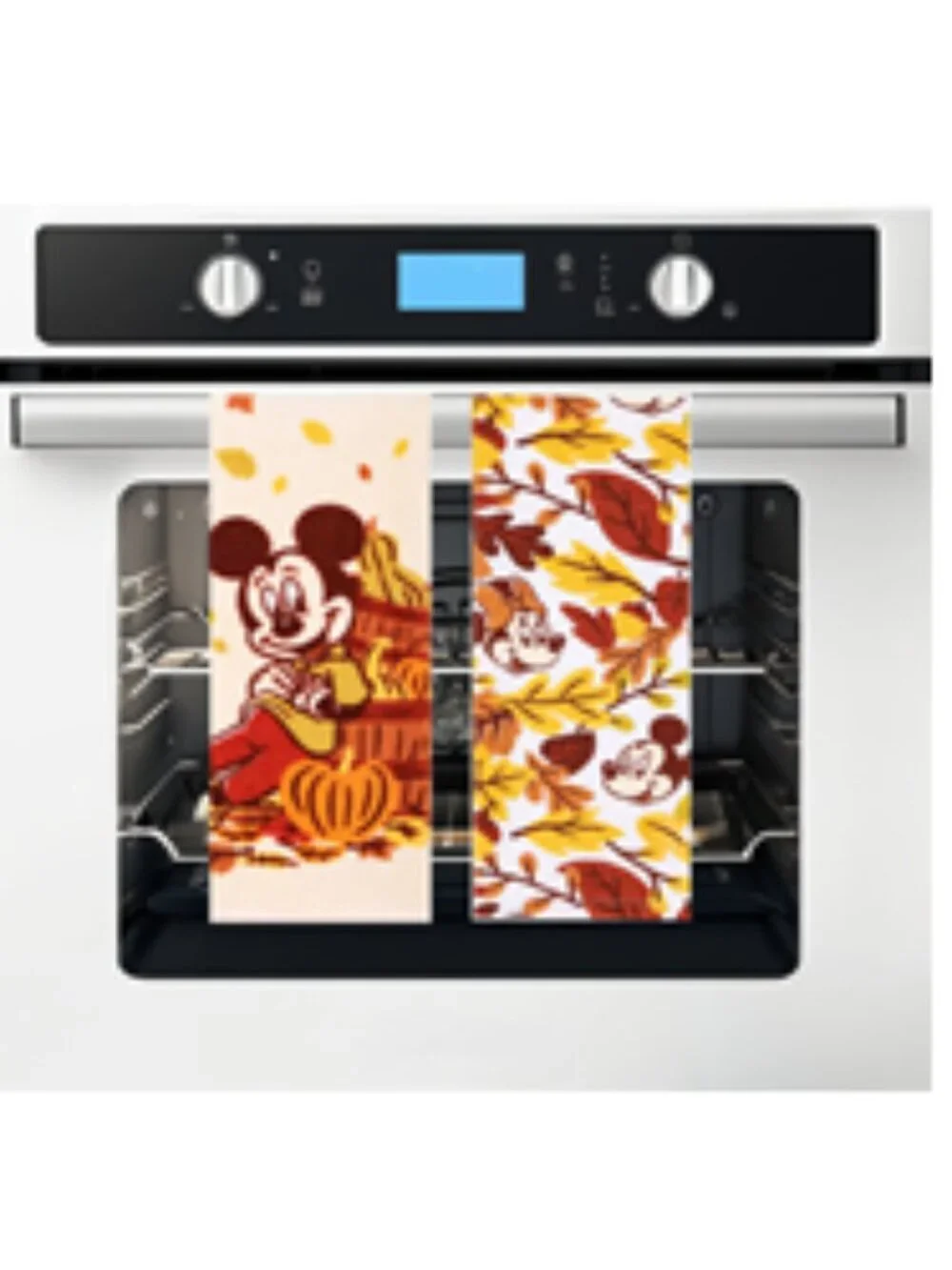 NWT~ Celebrate Together Disney's Mickey Mouse 2-Pack Fall Themed Kitchen Towels